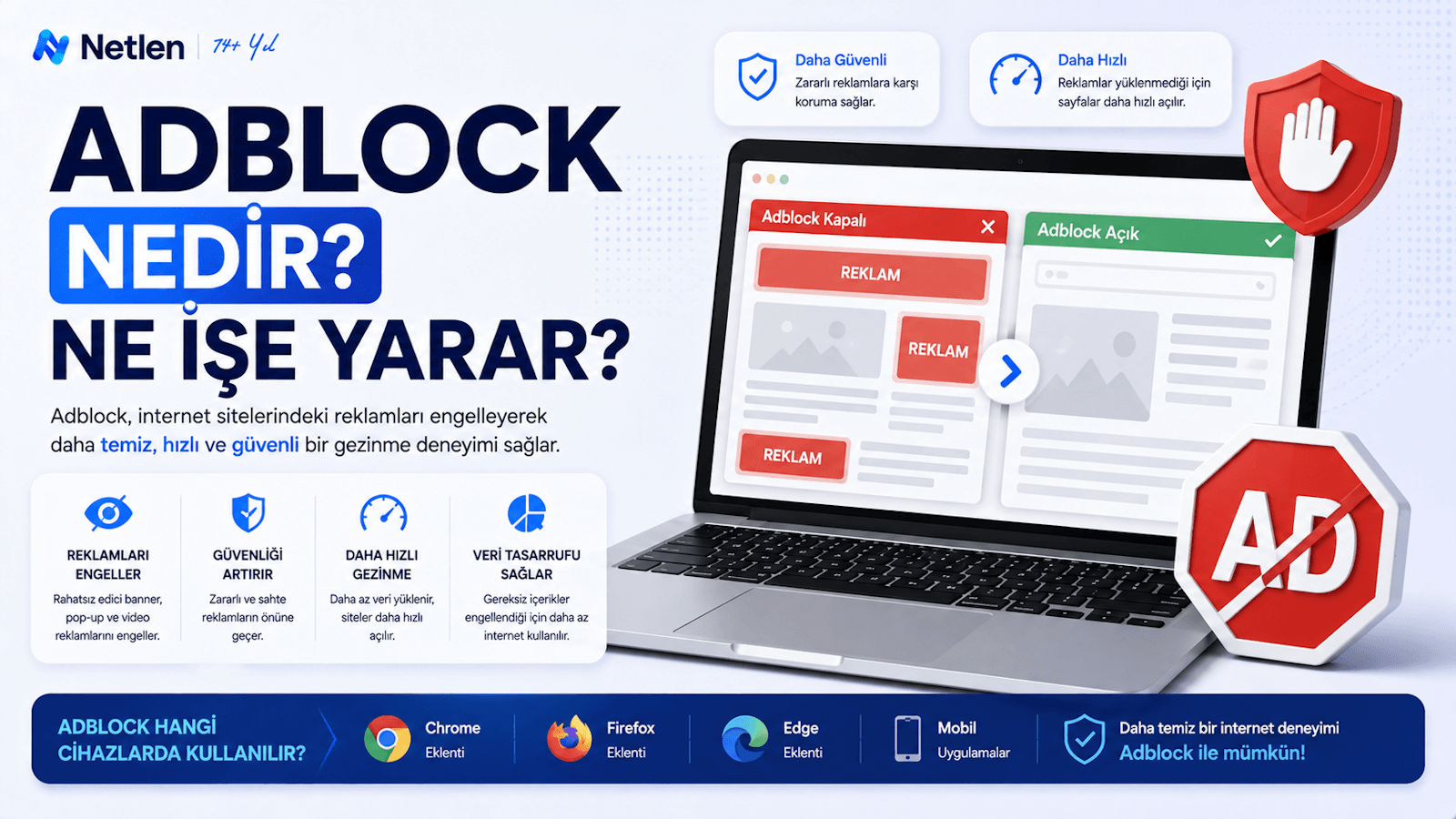 Adblock Nedir? Ne İşe Yarar?