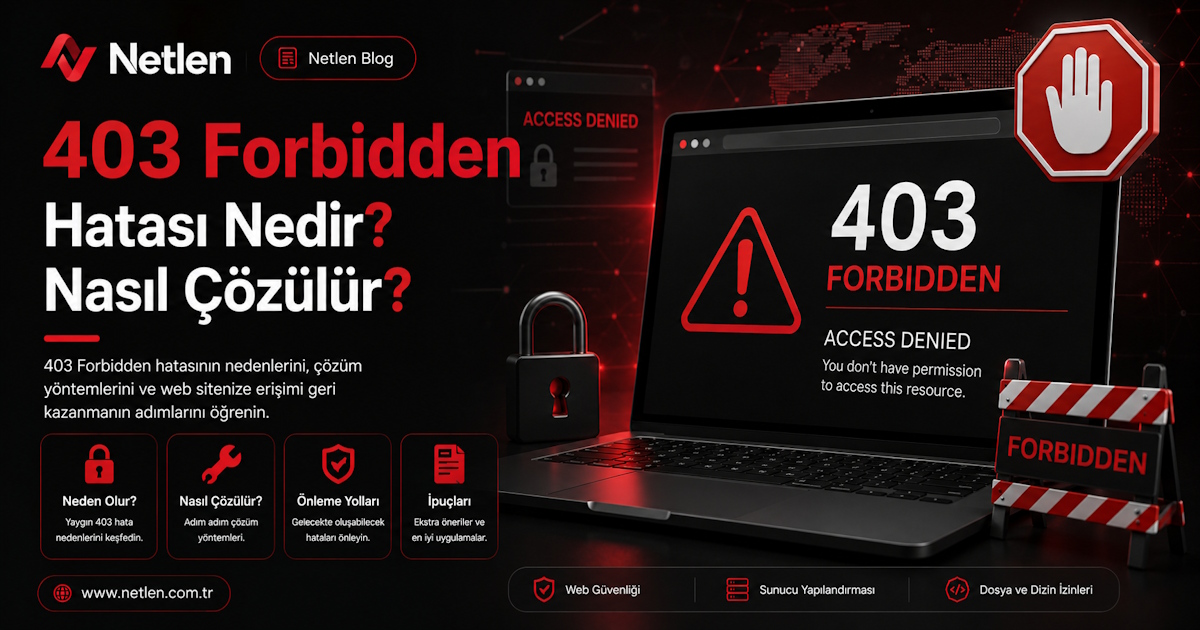 403 Forbidden Hatası Nedir ve Nasıl Çözülür?