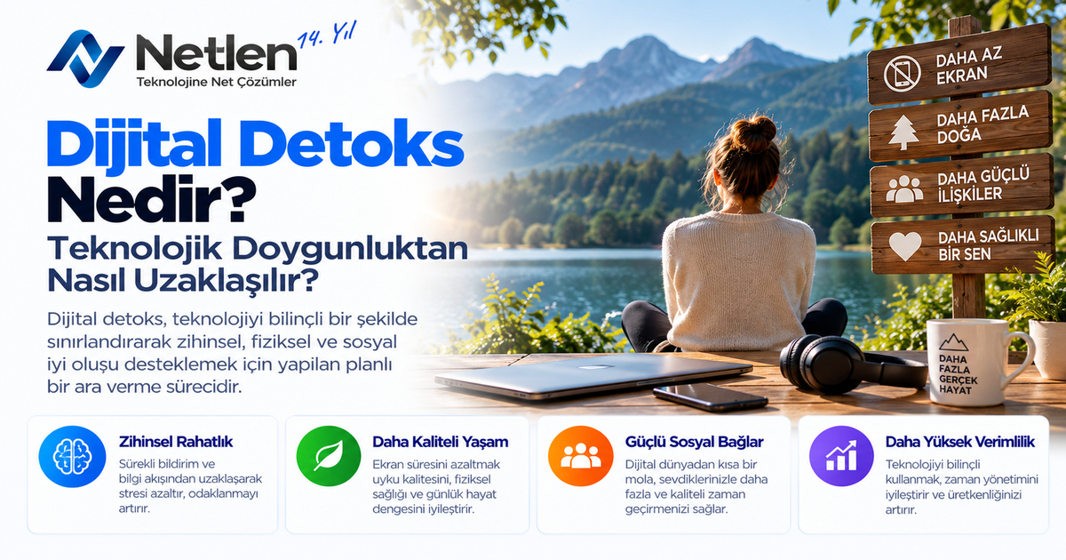 ijital Detoks Nedir? Teknolojik Doygunluktan Uzaklaşma
