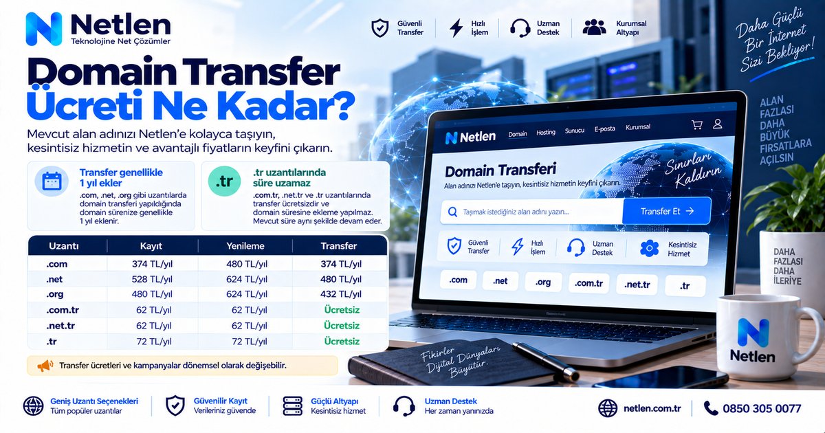 Domain Transfer Ücreti Ne Kadar? Güncel Rehber