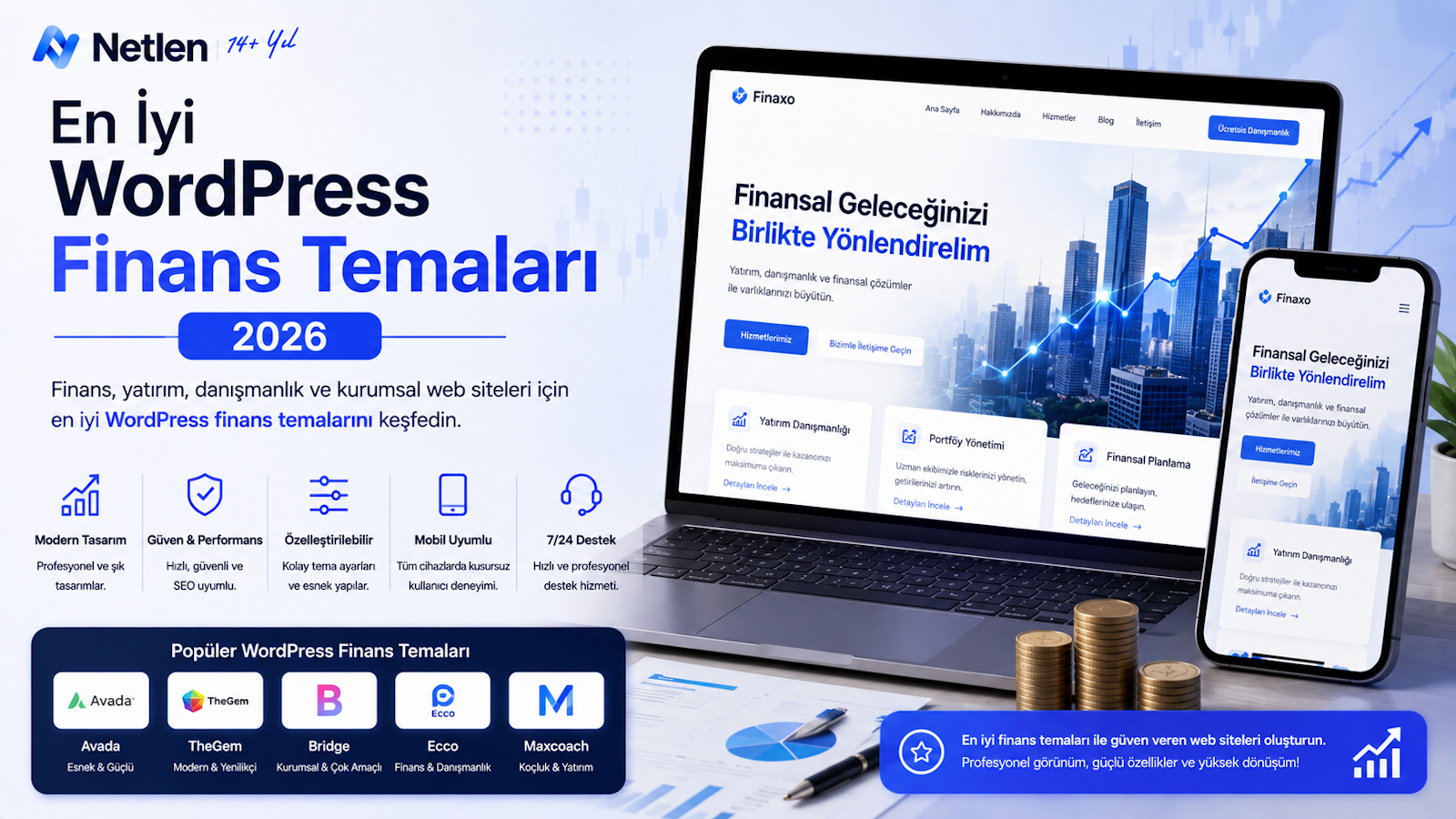 Wordpress Finans Temaları 2026