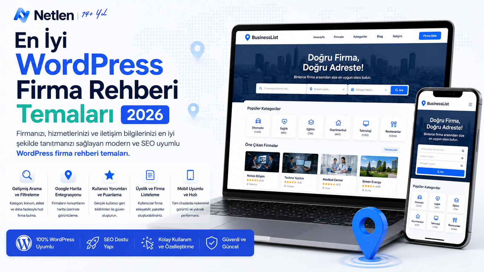 En İyi Wordpress Firma Rehberi Temaları 2026