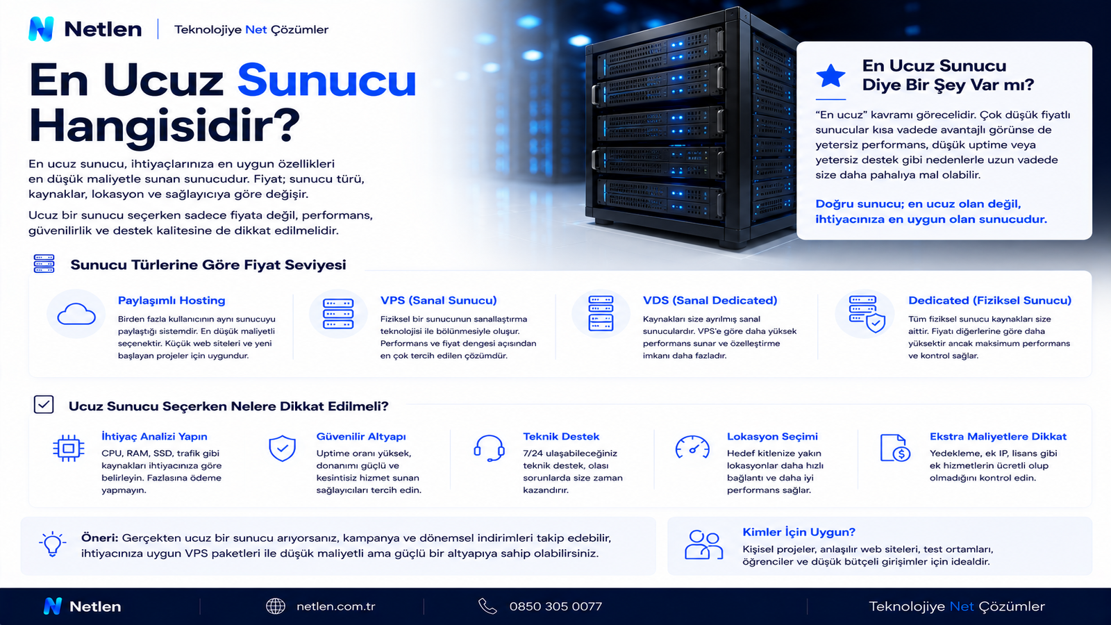 En Ucuz Sunucu Hangisidir?