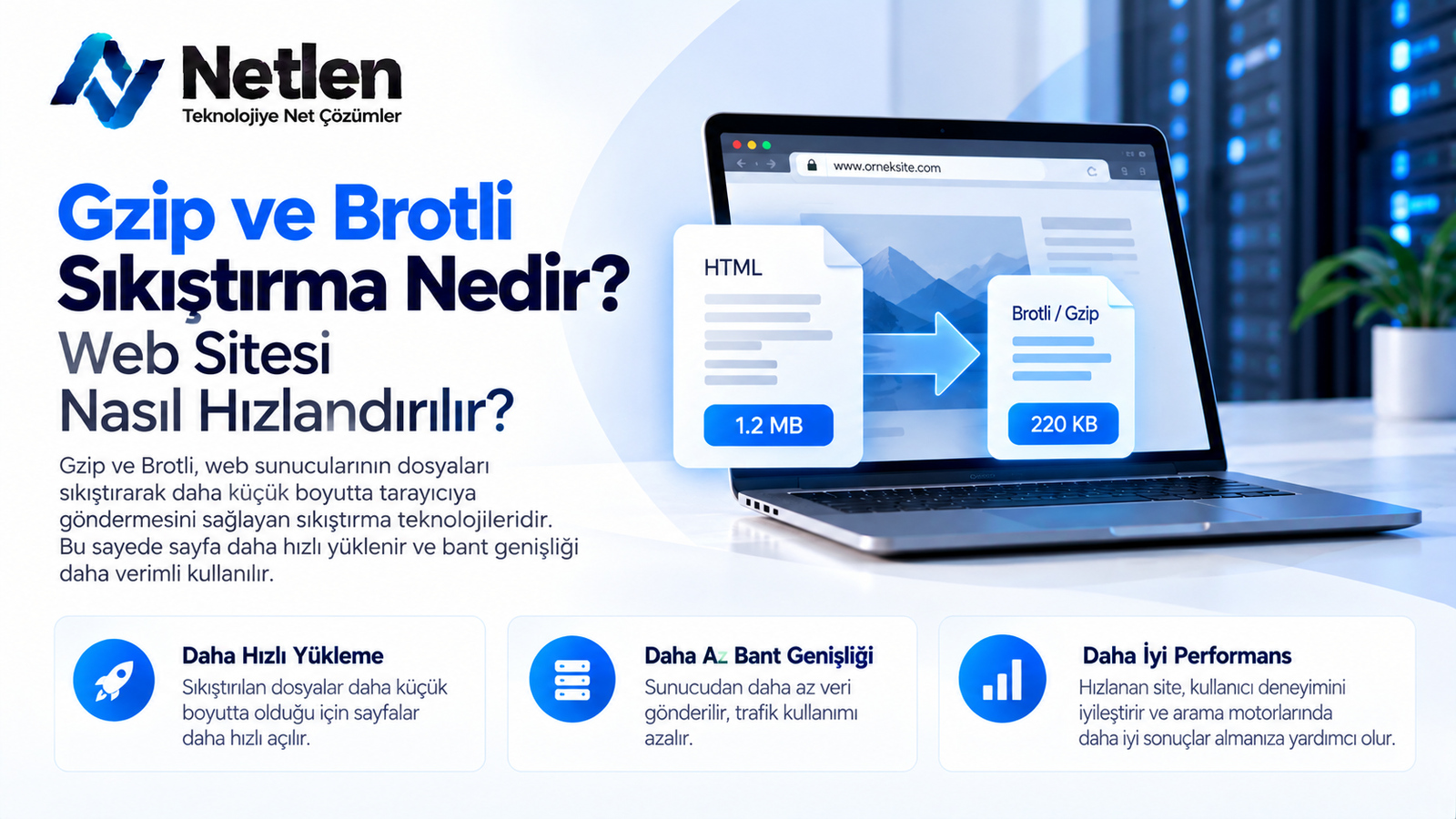 Gzip ve Brotli Sıkıştırma Nedir?