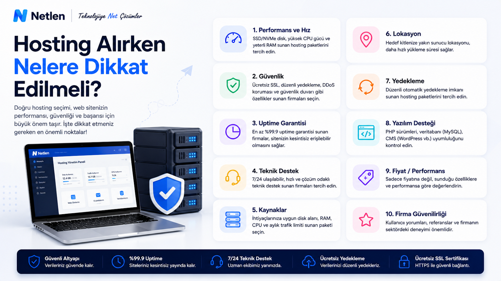 Hosting Alırken Nelere Dikkat Edilmeli?
