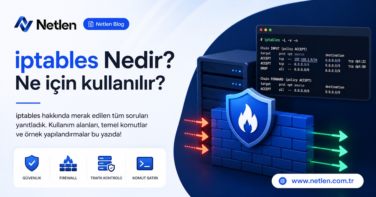 iptables Nedir? Ne İçin Kullanılır?