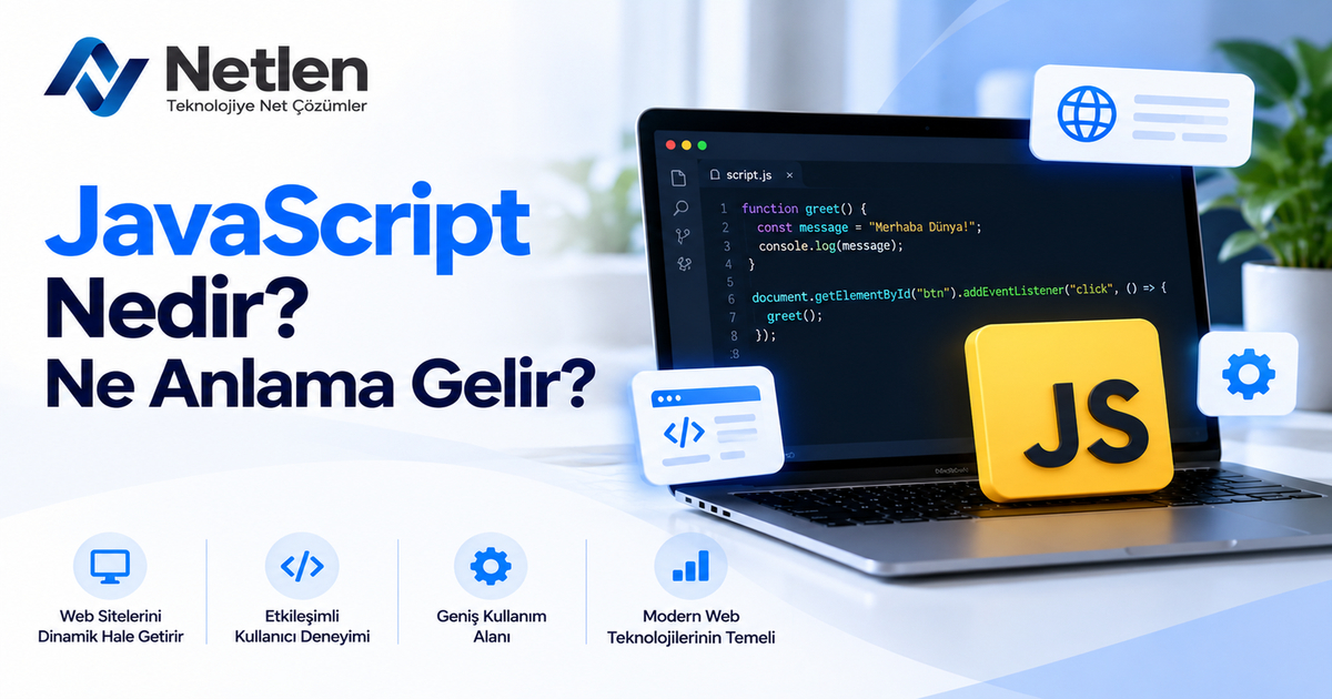 JavaScript Nedir? Ne Anlama Gelir?