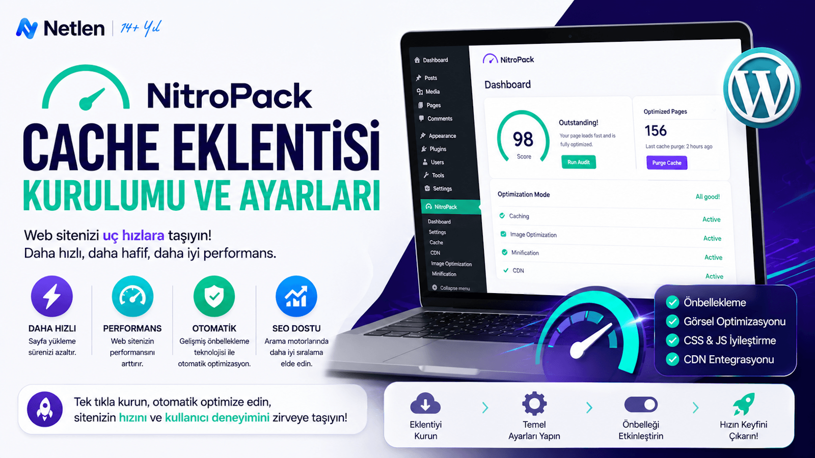 NitroPack Cache Eklentisi Kurulumu ve Ayarları