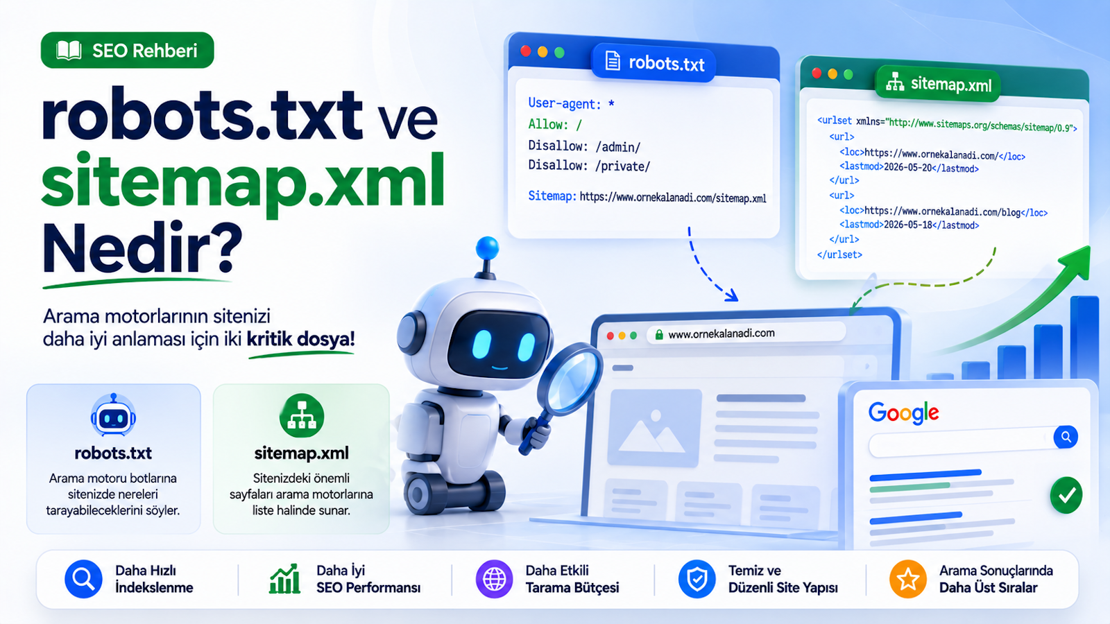 robots.txt ve sitemap.xml Nedir?