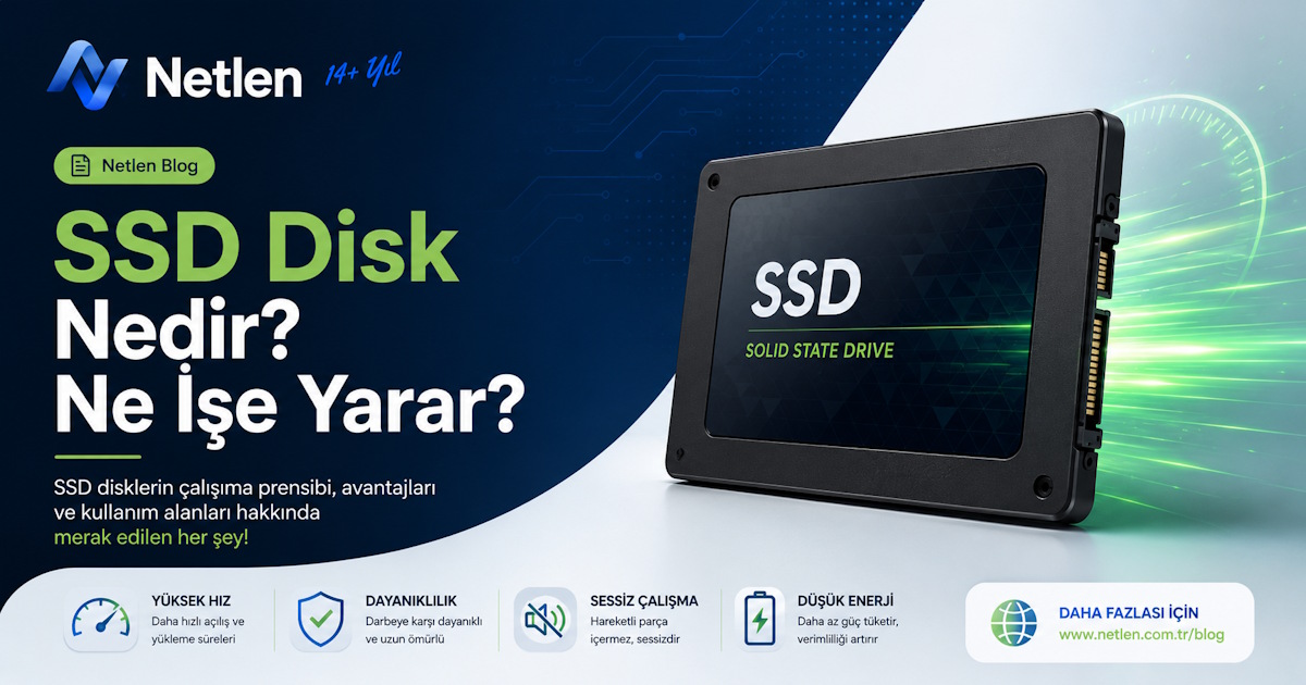 SSD Disk Nedir? Ne İşe Yarar?