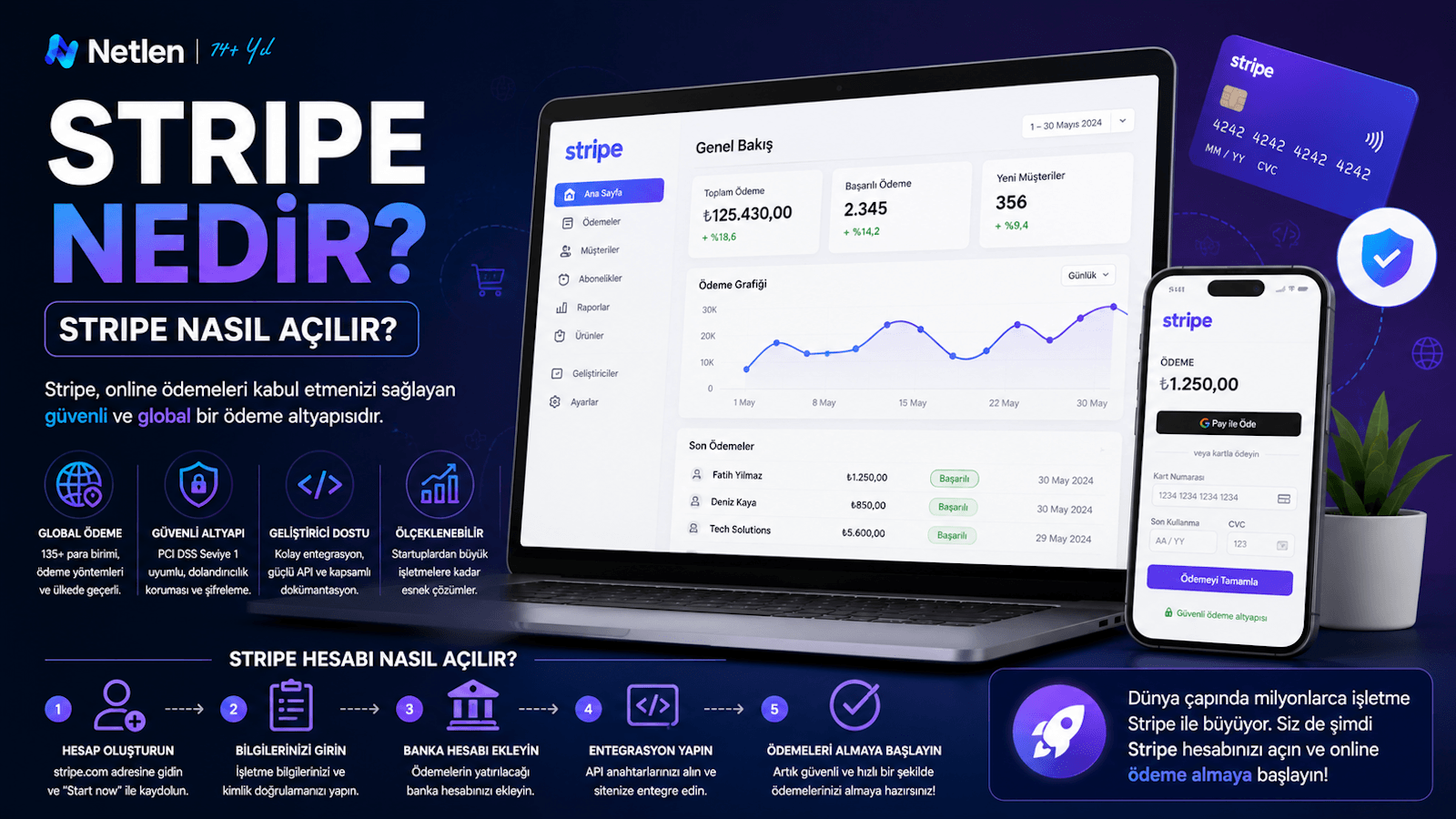 Stripe Nedir? Stripe Nasıl Açılır?