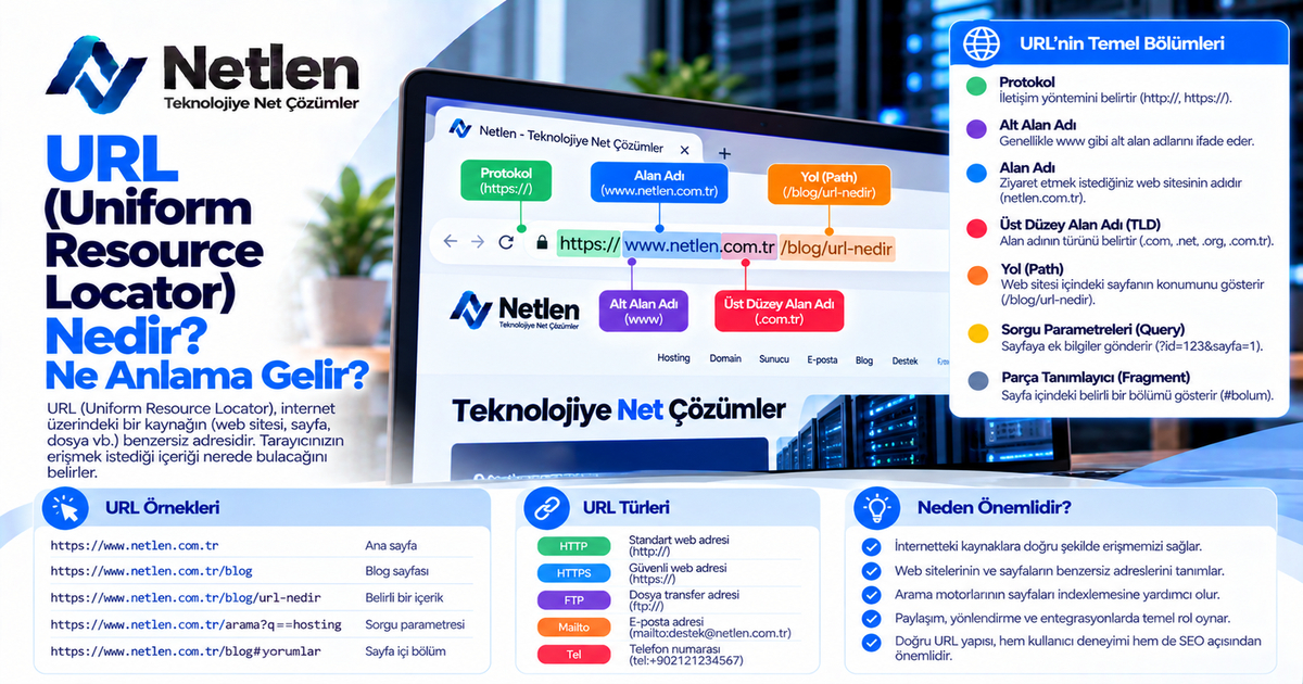 URL (Uniform Resource Locator) Nedir? Ne Anlama Gelir?