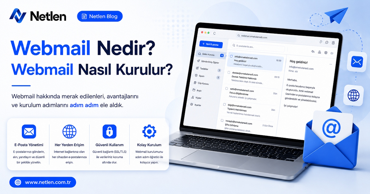 Webmail Nedir? Webmail Nasıl Kurulur?