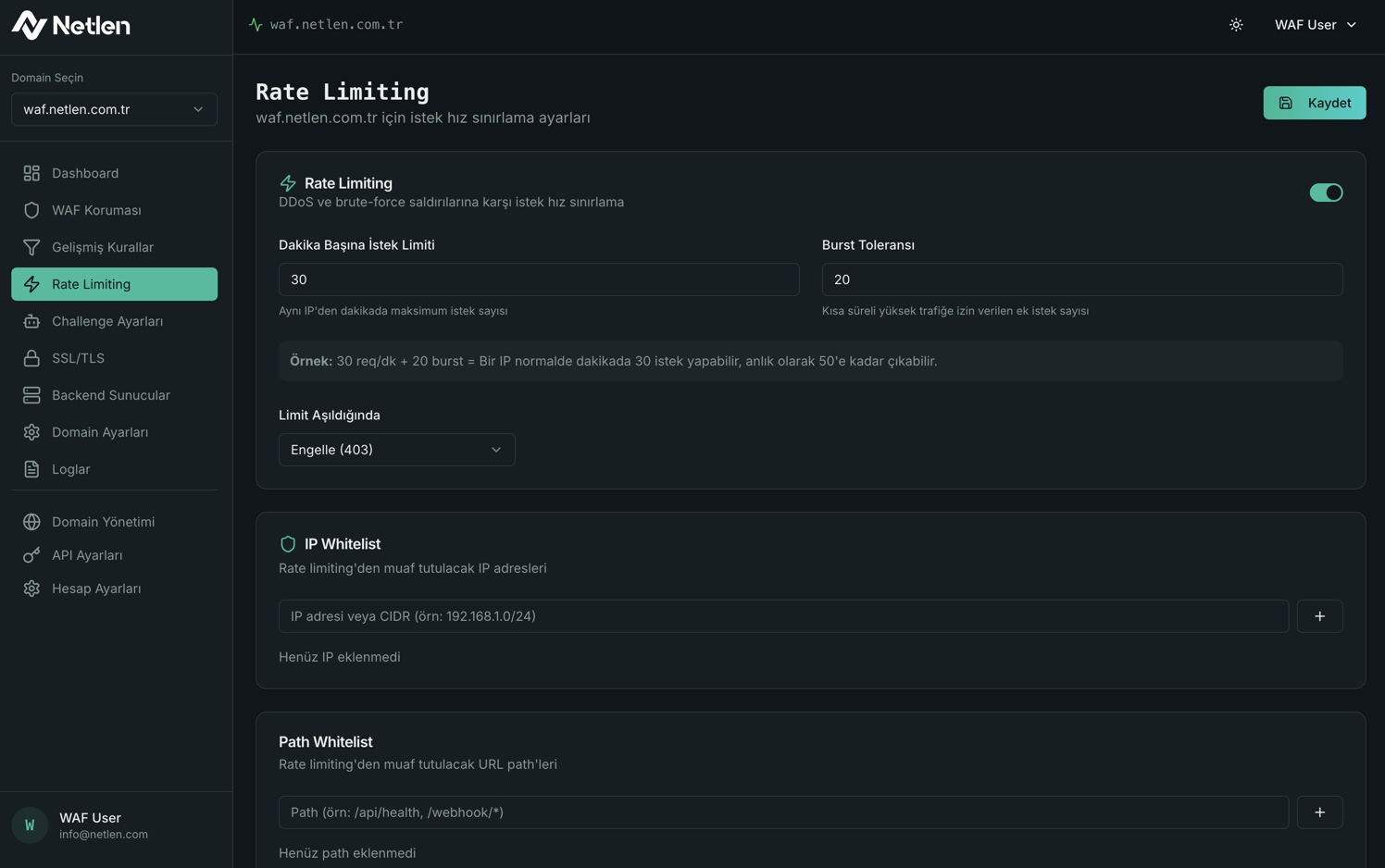 Rate Limiting